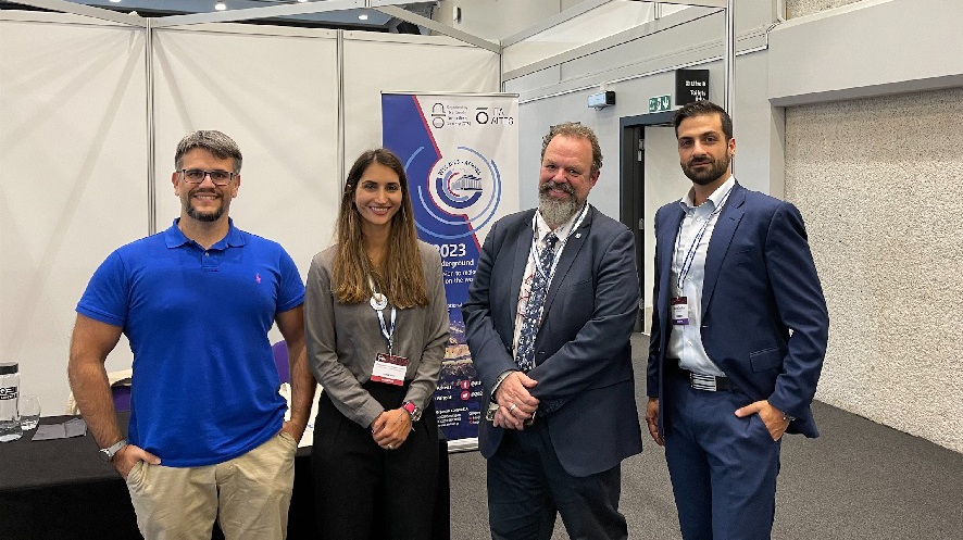 WTC2023 Team at the British Tunnelling Society “BTS 2022” Conference and Exhibition